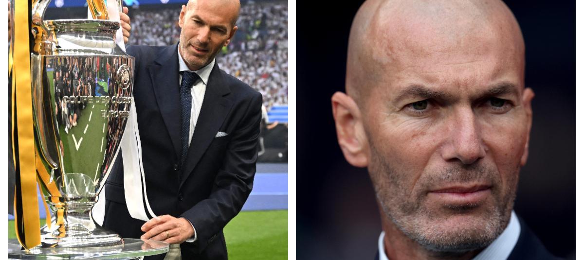 Zinedine Zidane, en la final de la Champions.
