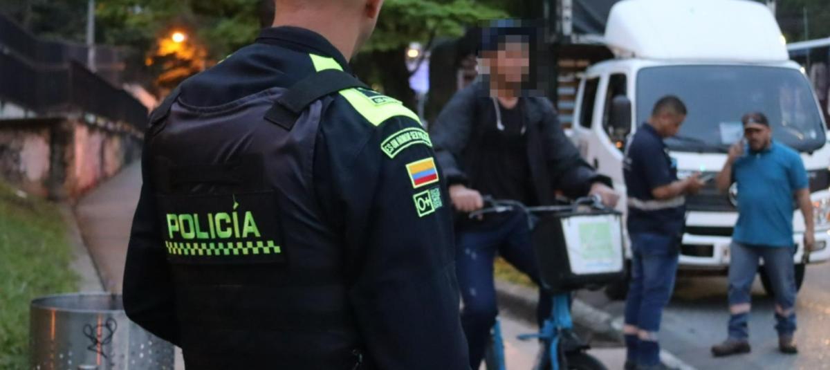 Pie de fuerza en Medellín