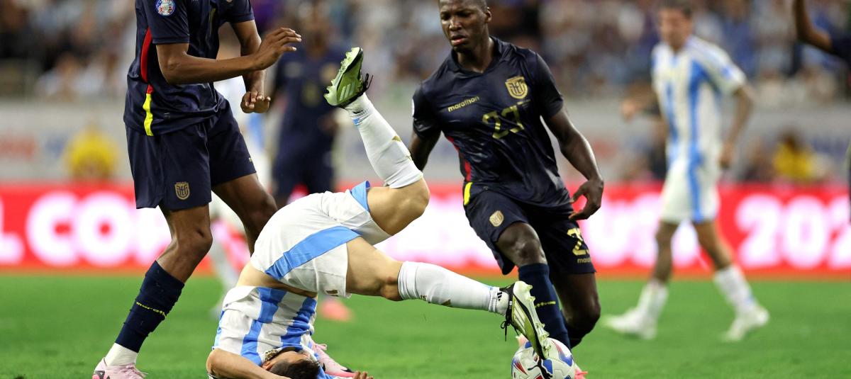 Argentina vs. Ecuador: goles del partido Copa América 2024 cuartos de final