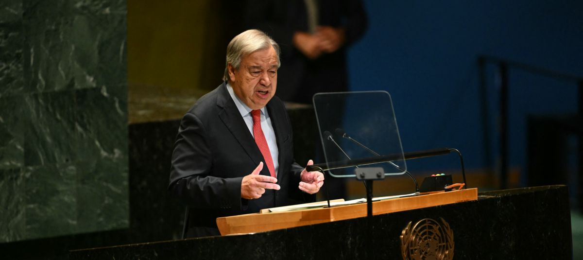 habla ante la Asamblea General.