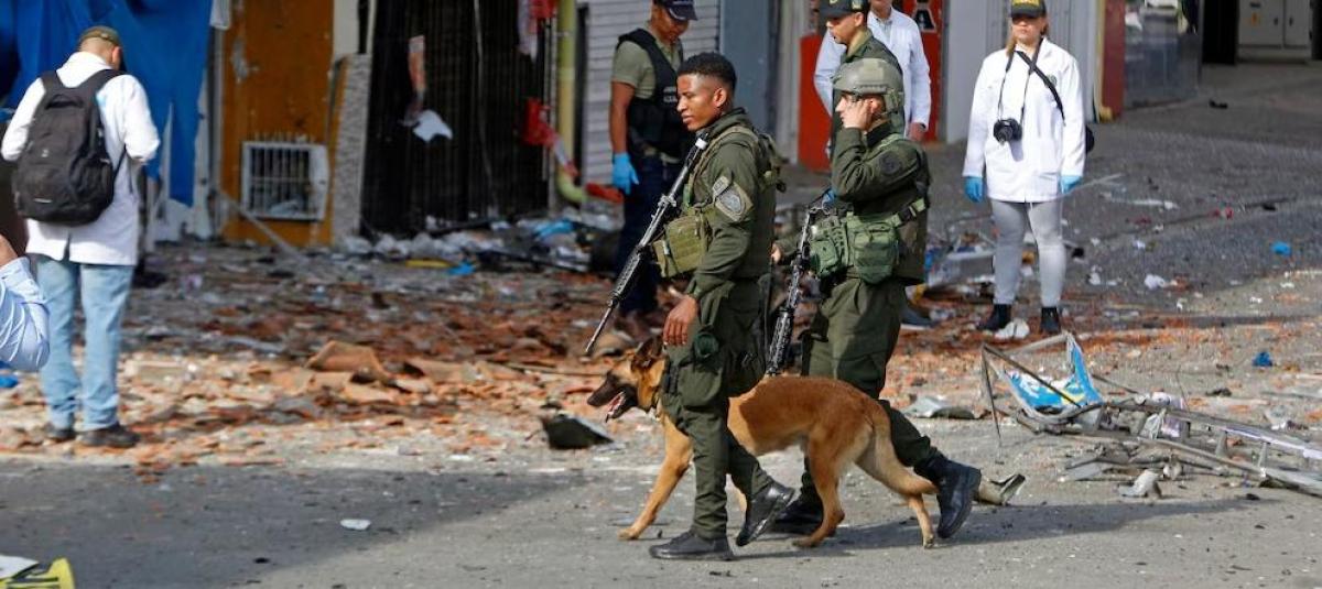 Video | Ataque con explosivo a la Policía en el norte del Cauca; esto ...