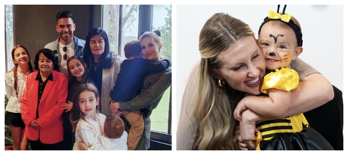 Falcao García saluda a su mamá, a su esposa Lorelei Tarón y a todas las ...
