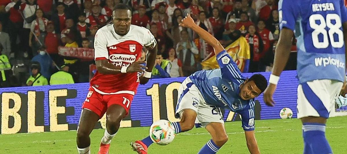 Santa Fe vs. Millonarios EN VIVO cuadrangulares Liga BetPlay 2025 ...