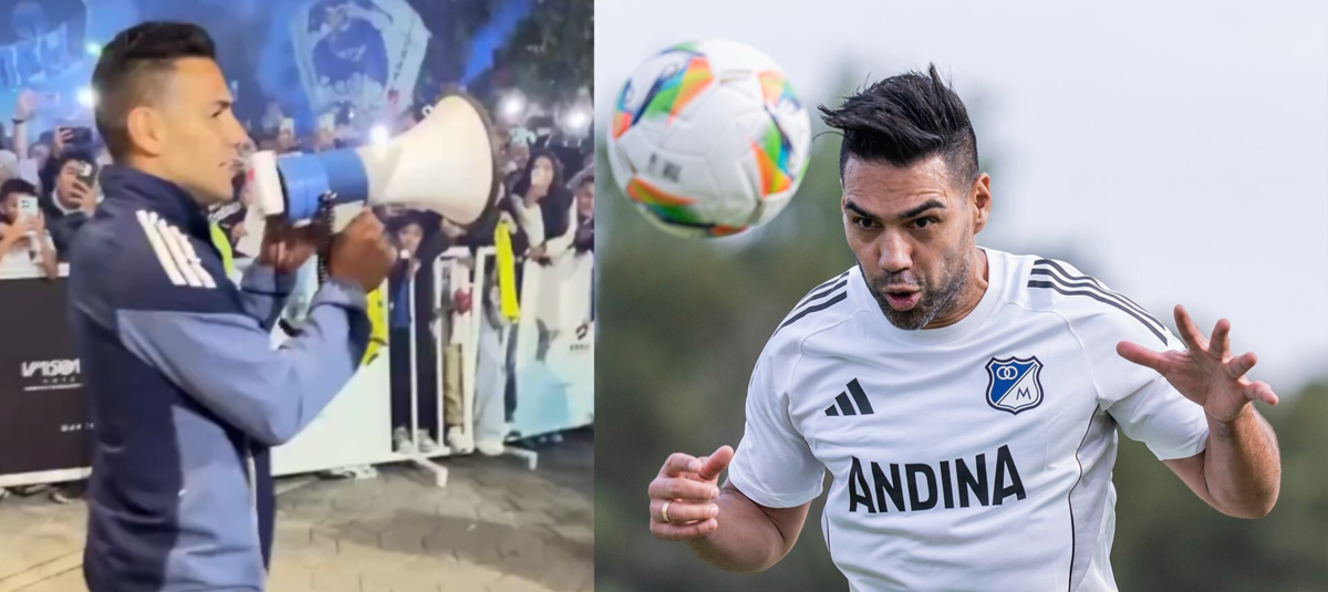 Video | Falcao tomó la voz de mando en Millonarios y les habló a los ...