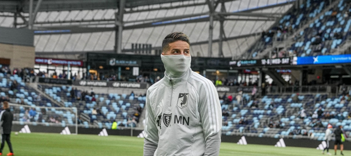 James Rodríguez, atracción en victoria del Minnesota, pero desde el