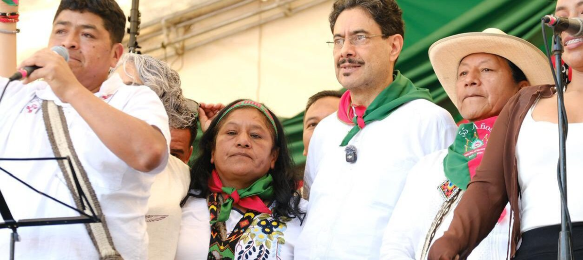 Iván Cepeda anuncia a la senadora indígena Aida Quilcué como su fórmula  vicepresidencial