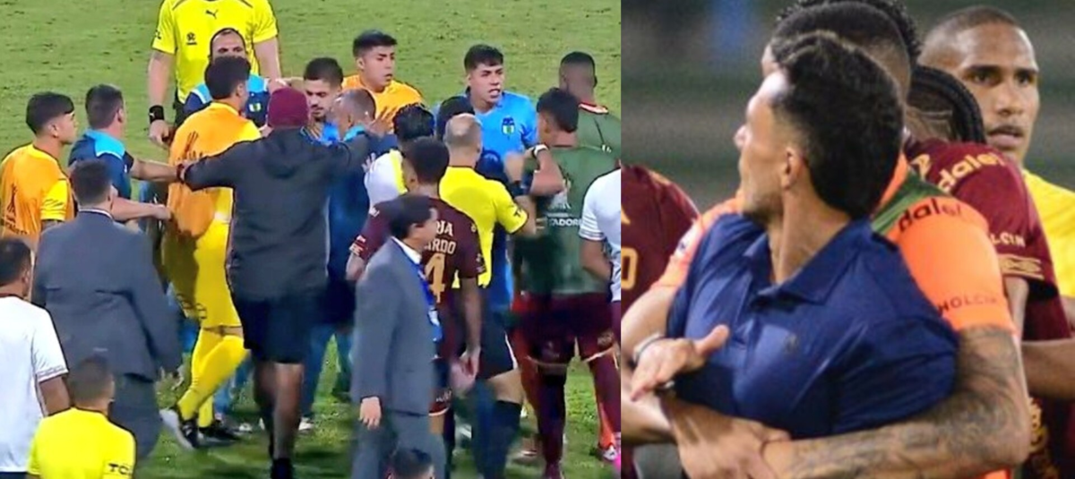 Video | El triunfo del Tolima terminó en caos y con escándalo: hubo ...