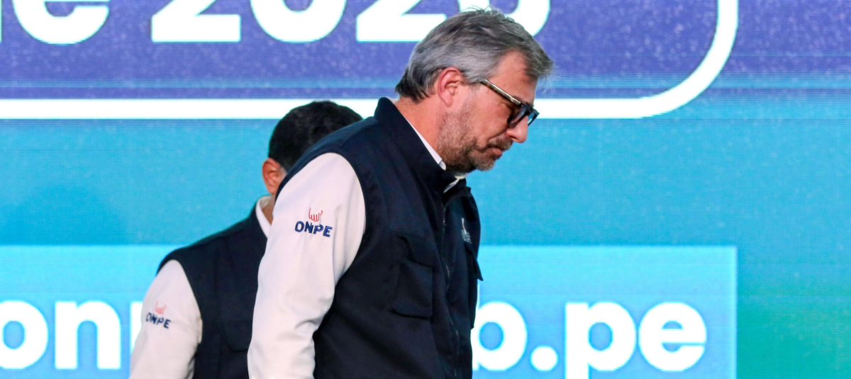 Piero Corvetto, jefe de la Oficina Nacional de Procesos Electorales (ONPE) de Perú, en el ojo de la tormenta: exigen su destitución inmediata
