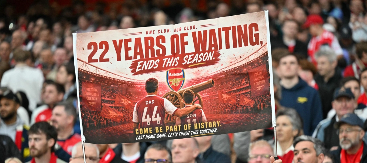 Arsenal es campeón de la Premier League tras 22 años, luego del empate de Manchester City: celebran los Gunners