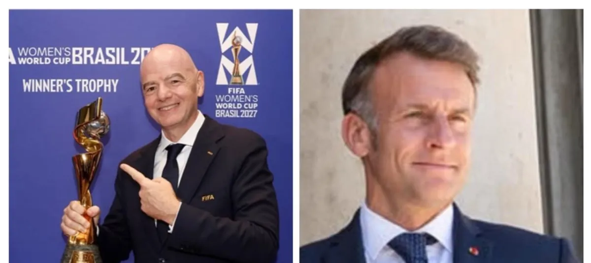 Emmanuel Macron frena el proyecto de privatización de Gianni Infantino para los torneos de la Fifa