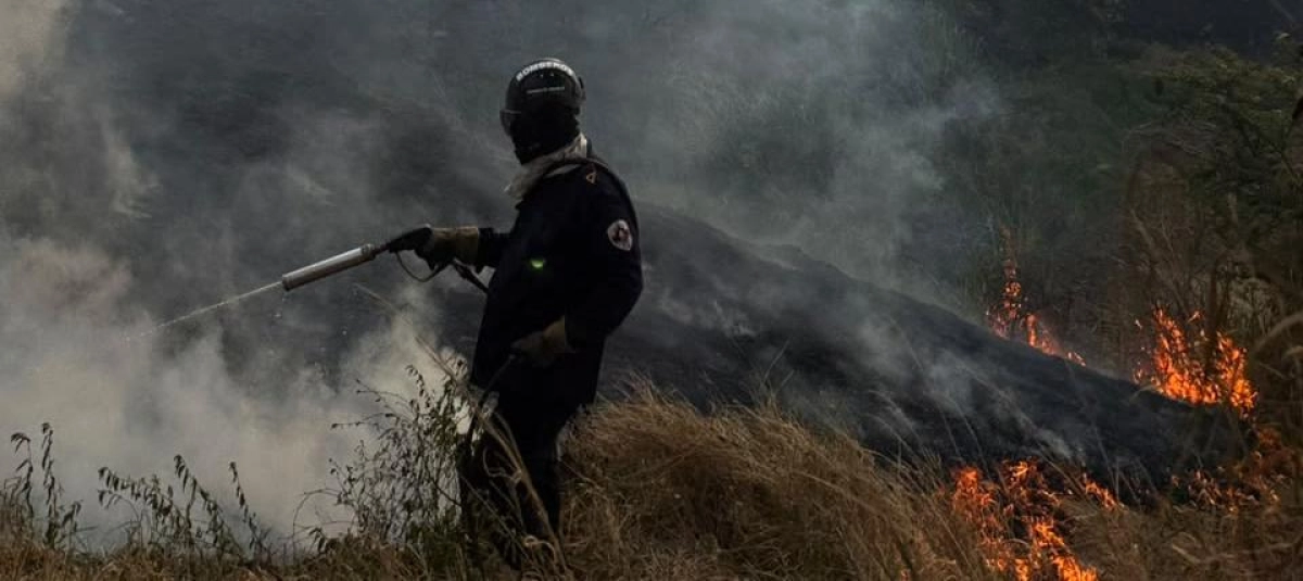 Cinco incendios activos y nueve controlados en Cundinamarca