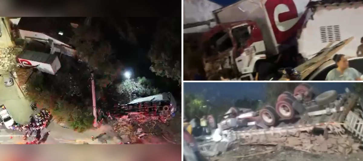 Hipótesis del accidente en Girón.