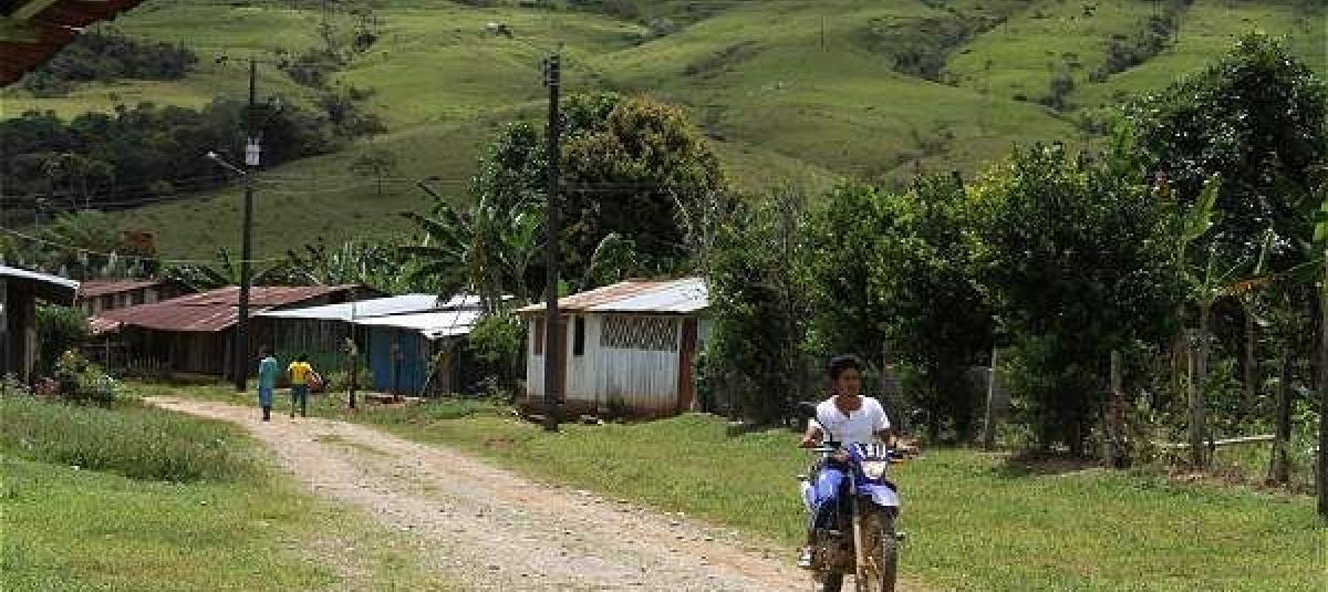 Zonas de las Farc en Mesetas