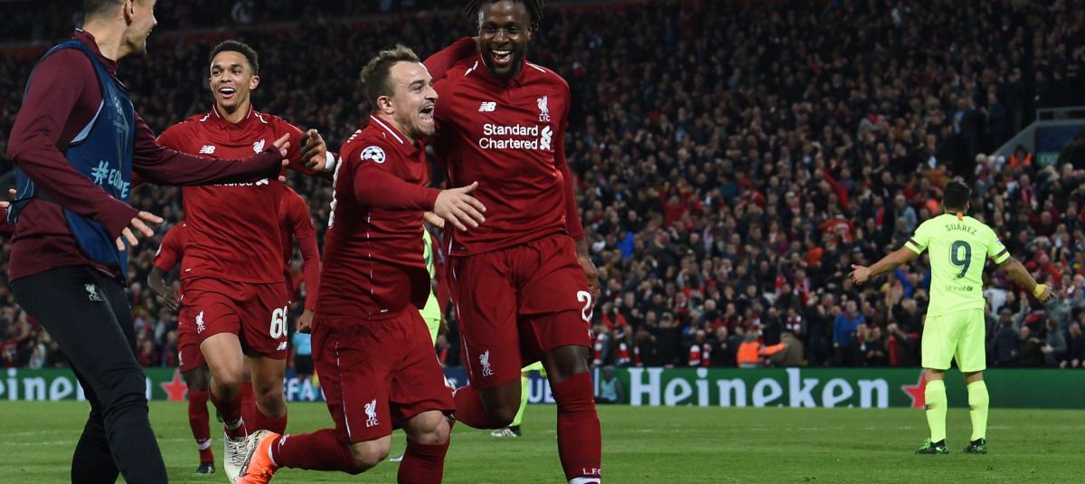 Recogebolas que ayudó a Liverpool a eliminar al Barcelona en Champions