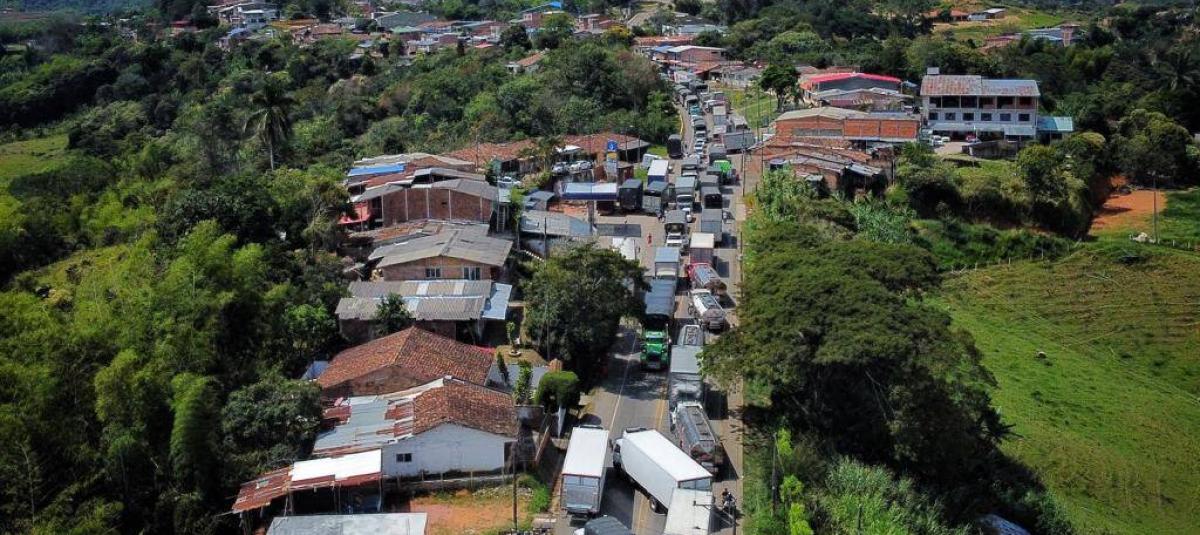 Cuatro días de bloqueo en la vía Panamericana en Cauca dejan 175.000 millones de pesos de pérdidas en total para Nariño: gremios se pronuncian