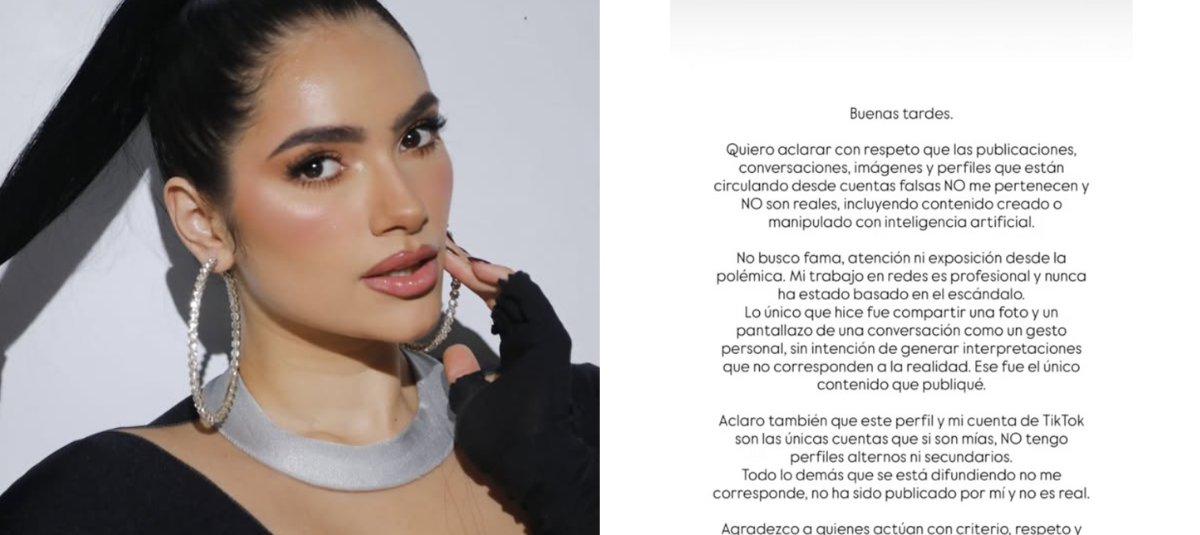 Camila Galviz se pronuncia sobre las publicaciones virales con Yeison Jiménez: 'No busco fama, atención ni exposición'