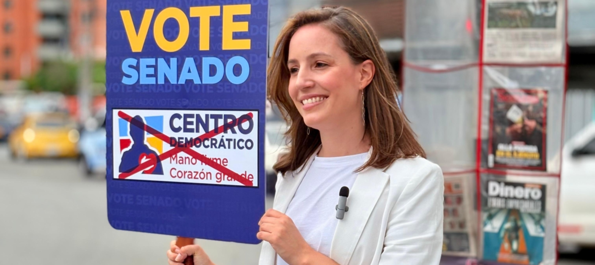 Julia Correa, candidata al Senado: 'En las calles hay gratitud hacia el Centro  Democrático, fue el único opositor al Gobierno desde el momento cero'