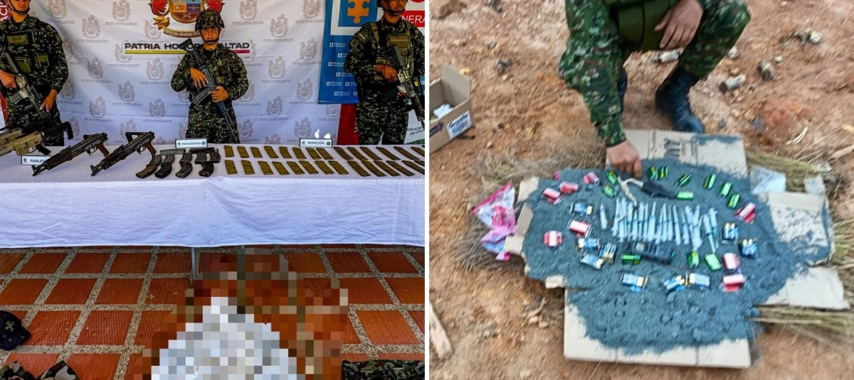 En operaciones militares adelantadas en el Norte de Antioquia, el Ejército golpeó al 'clan del Golfo' y el frente 18 de las disidencias.
