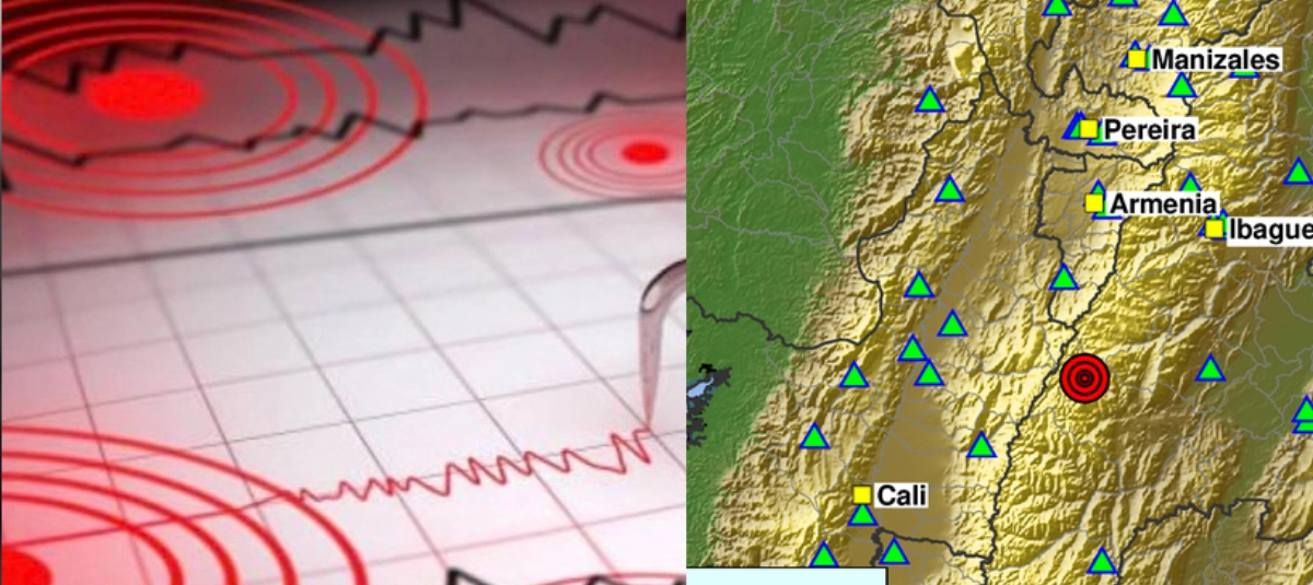 Temblor hoy en Colombia