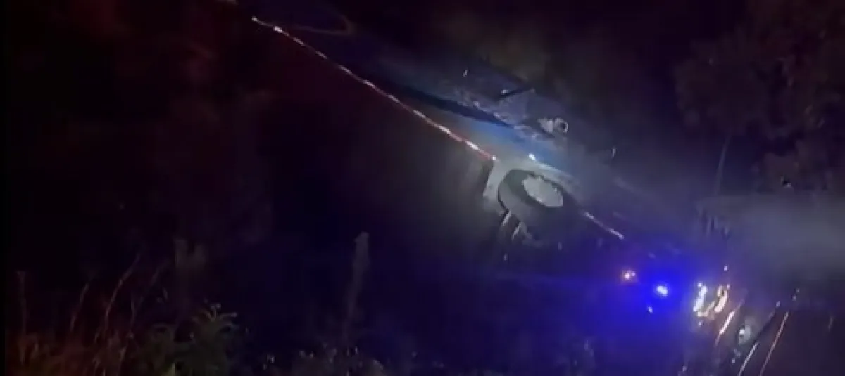 Bus se salió de la vía y rodó a un abismo en jurisdicción del municipio de Moniquirá, en Boyacá: reportan cinco heridos de gravedad.