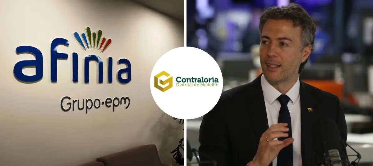 Afinia, Contraloría de Medellín y Daniel Quintero.