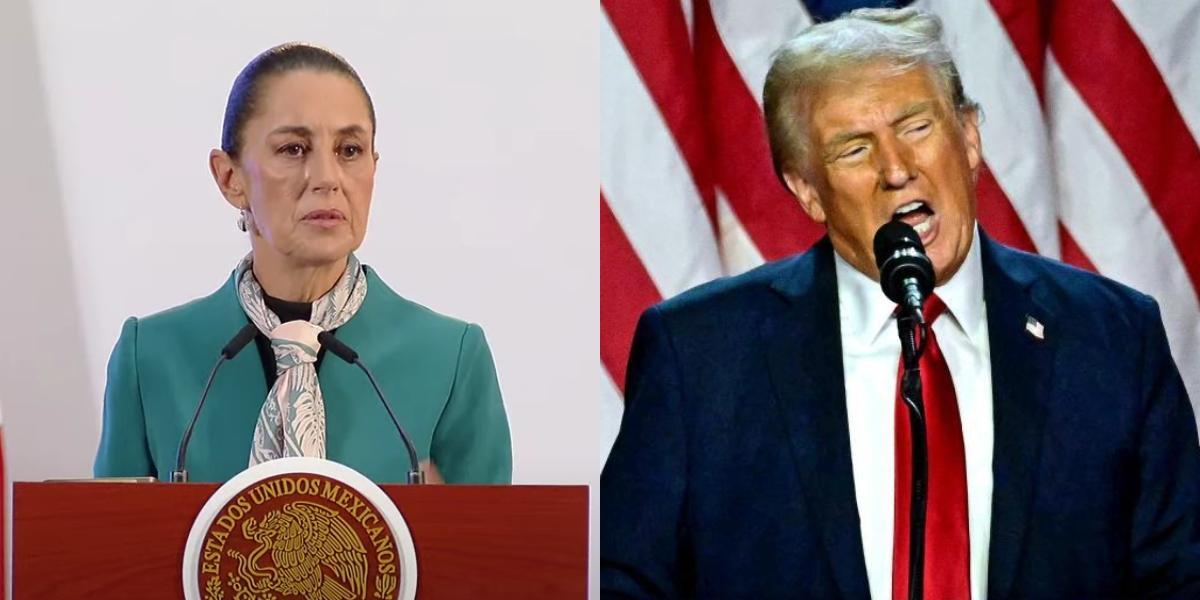 Donald Trump afirma que Claudia Sheinbaum accedió a 'detener' la migración  desde México