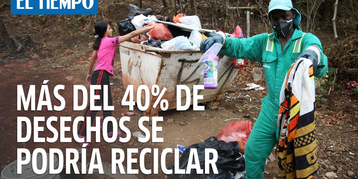 Más del cuarenta por ciento de desechos que se tiran a la basura se ...