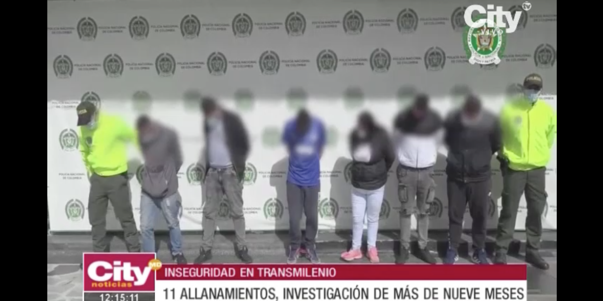 Cayeron los ‘Coltán' una peligrosa banda dedicada al hurto de celulares