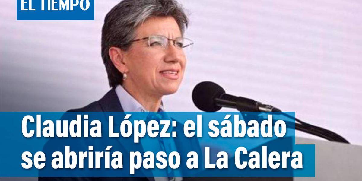 El sábado se abriría el paso total en la vía a La Calera: Claudia López