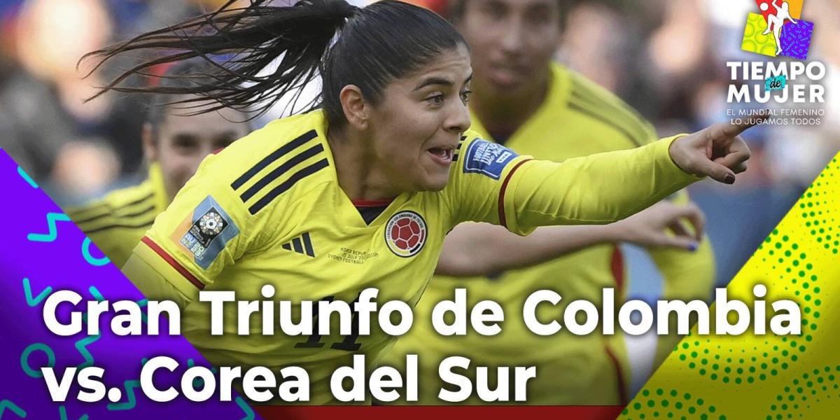 Gran triunfo de Colombia vs. Corea del Sur
