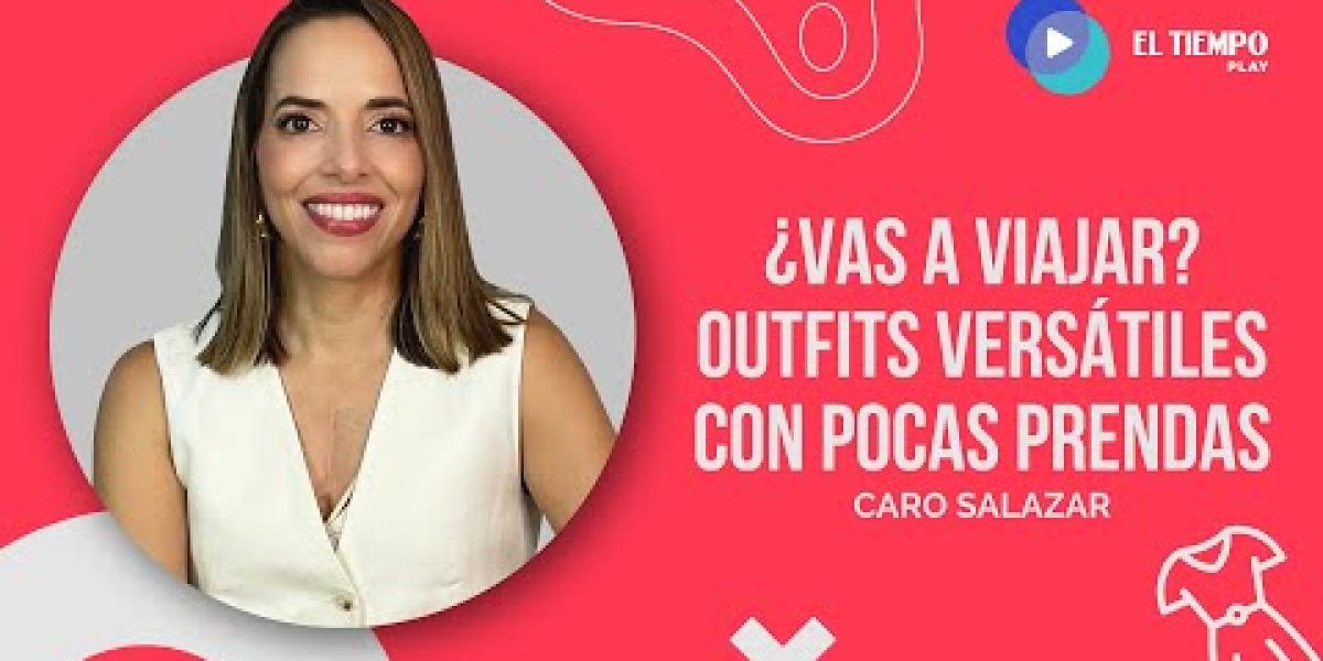 ¿Vas a viajar? Outfits versátiles con pocas prendas