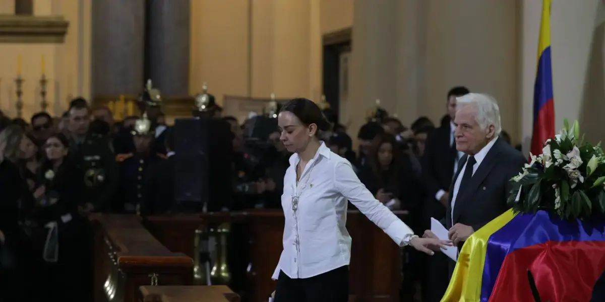 María Claudia Tarazona agradeció el apoyo que el papá de sus tres hijas le  ha dado tras el asesinato de su esposo, Miguel Uribe Turbay