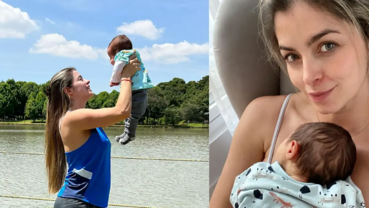 Cristina Hurtado y Jose Narváez presentaron a su bebé