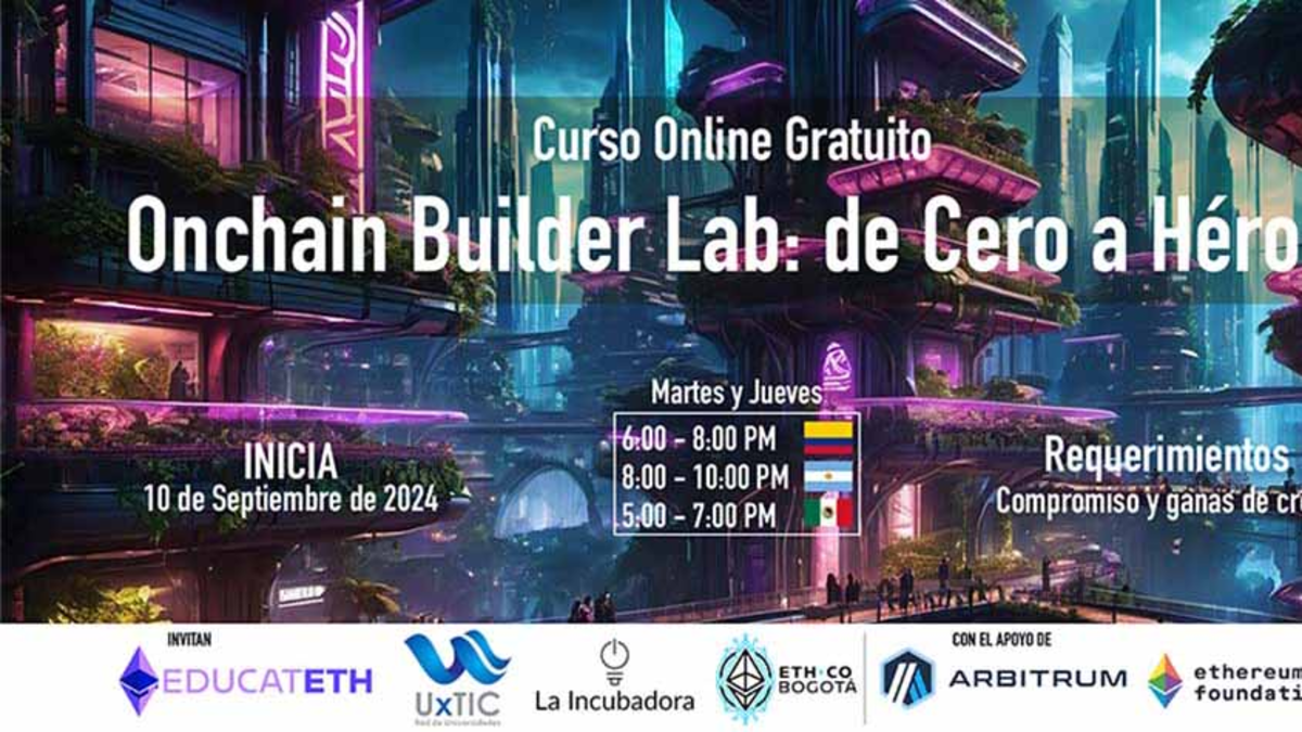 Curso gratuito para formar a futuros líderes en tecnología blockchain