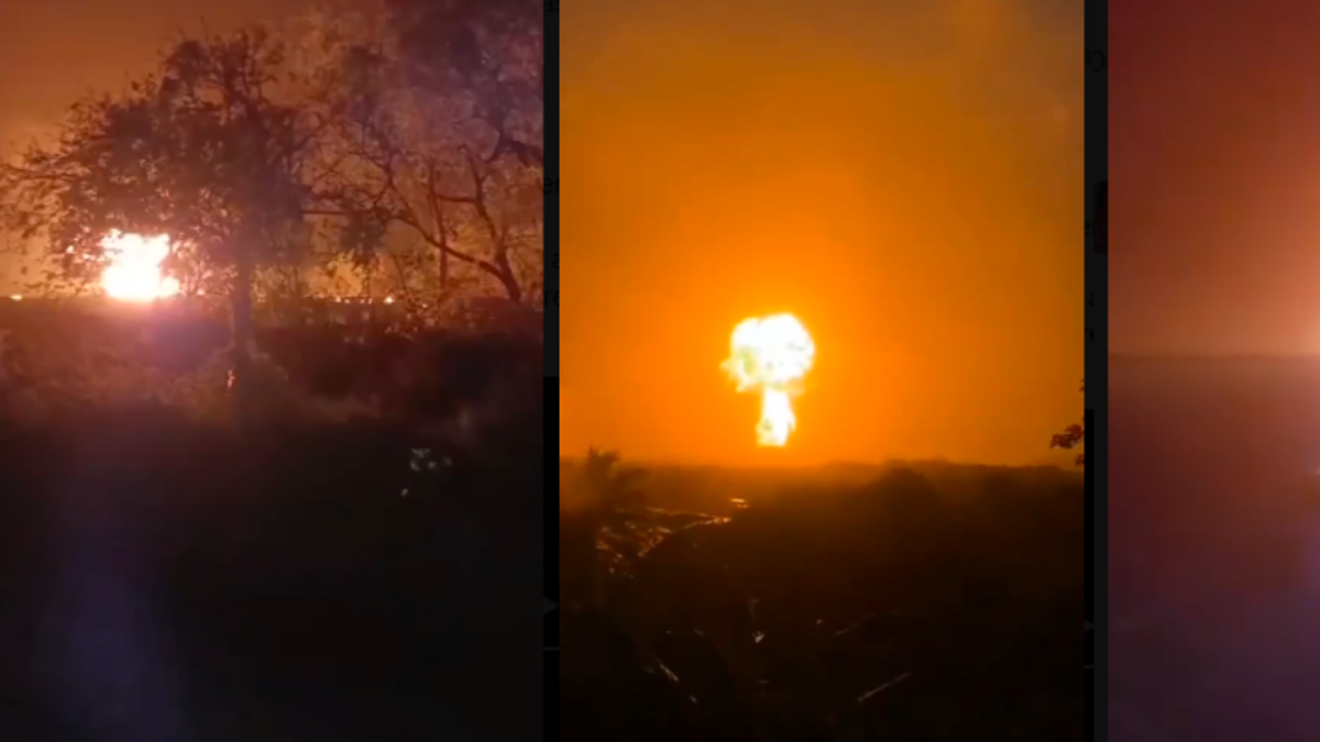 Impactantes videos muestran erupción de volcán de lodo en San Juan de Urabá,  Antioquia, que generó alarma en la comunidad: hay daños en vía aledaña