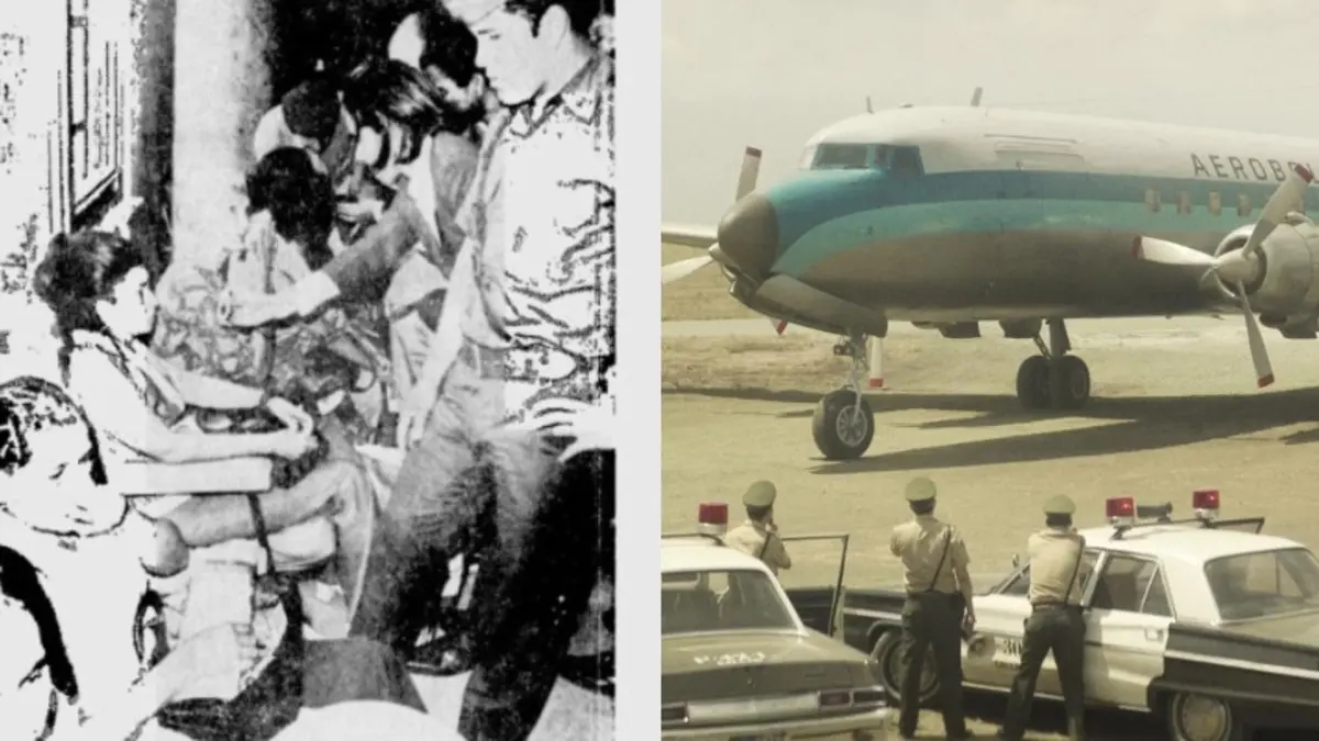 Así cubrió EL TIEMPO el secuestro del vuelo 601, el caso de la serie de  moda en Netflix
