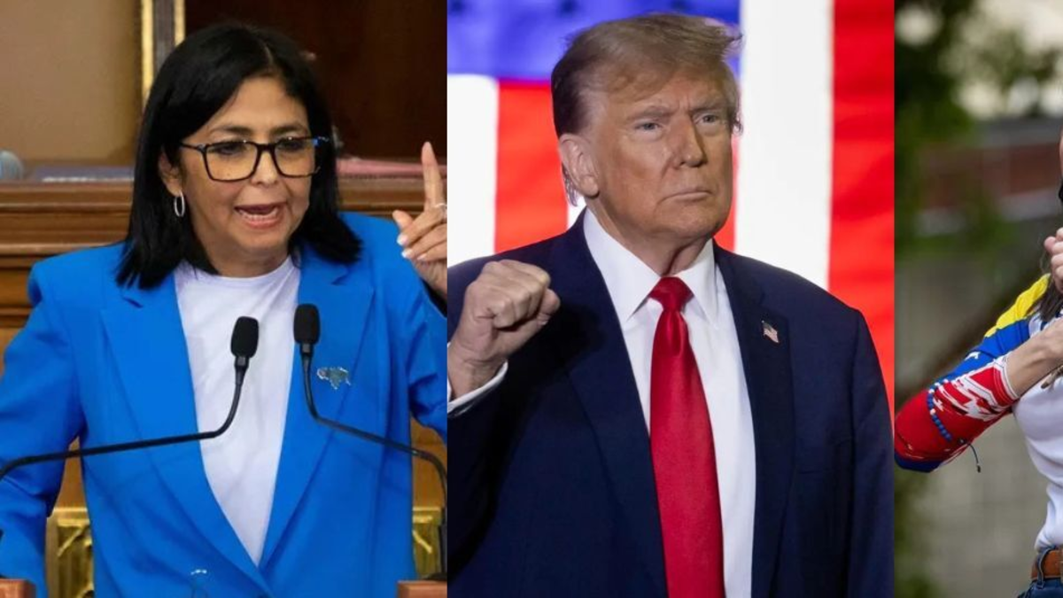 Donald Trump dice que volvió a hablar con María Corina Machado y que Delcy  Rodríguez muestra un 'fuerte liderazgo' en Venezuela