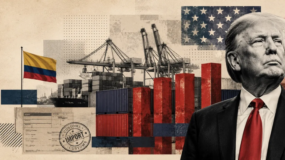 Nueva ofensiva arancelaria de Trump podría golpear a Colombia: propuesta de EE. UU. elevaría al 12,5 % la tarifa sobre exportaciones nacionales