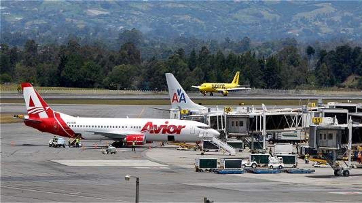 Aeropuertos de Colombia cerrados