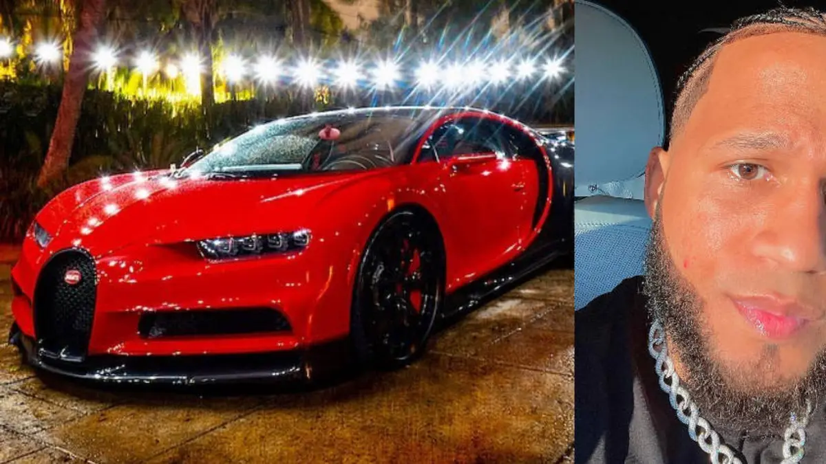 El Alfa: incendian su bugatti de 3 millones de dólares