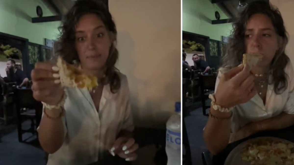 Una italiana se atrevió a probar la pizza hawaiana en Colombia: su reacción  generó polémica
