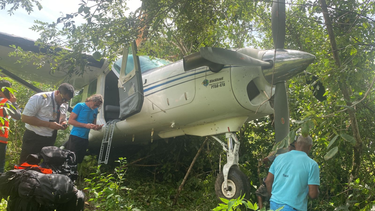 Avioneta con personal de la Aerocivil a bordo se salió de la pista en Bahía  Solano