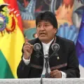 Evo Morales, presidente de Bolivia.