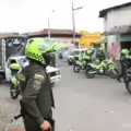 La Policía Metropolitana de Cali adelantó un extenso despliegue en la comuna 15.
