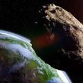 The asteroid trajectory approached the sun noticed from the earth.