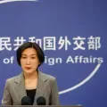 Mao Ning, vocera del Ministerio de Exteriores de China.