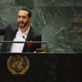 Nayib Bukele en la Asamblea General de la ONU.