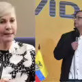 Dilian Francisca Toro y Gustavo Petro