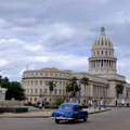 Vista del Capitolio, La Habana, Cuba.