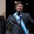 El presidente de Colombia, Gustavo Petro, y el presidente argentino, Javier Milei.